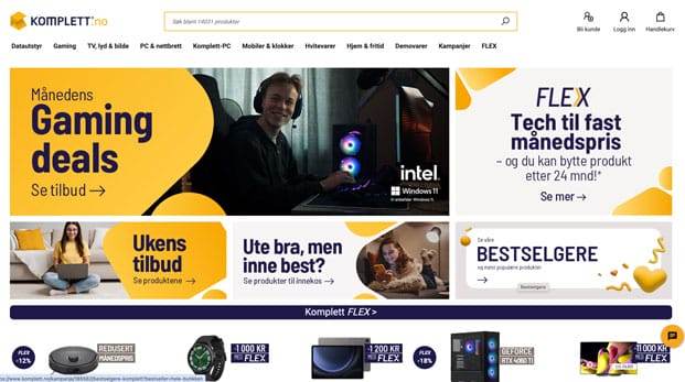 kompletna strona internetowa