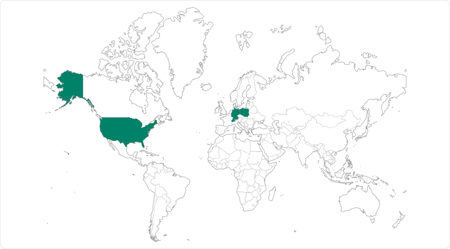 Map showing Nomagic office locations