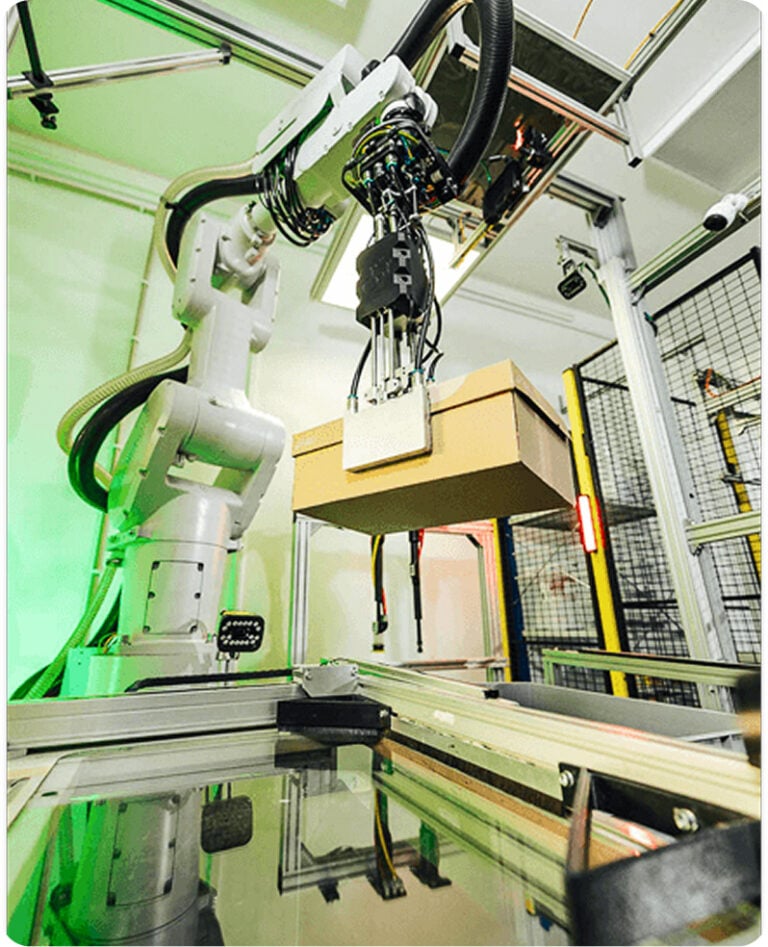 A Nomagic shoebox picker robot