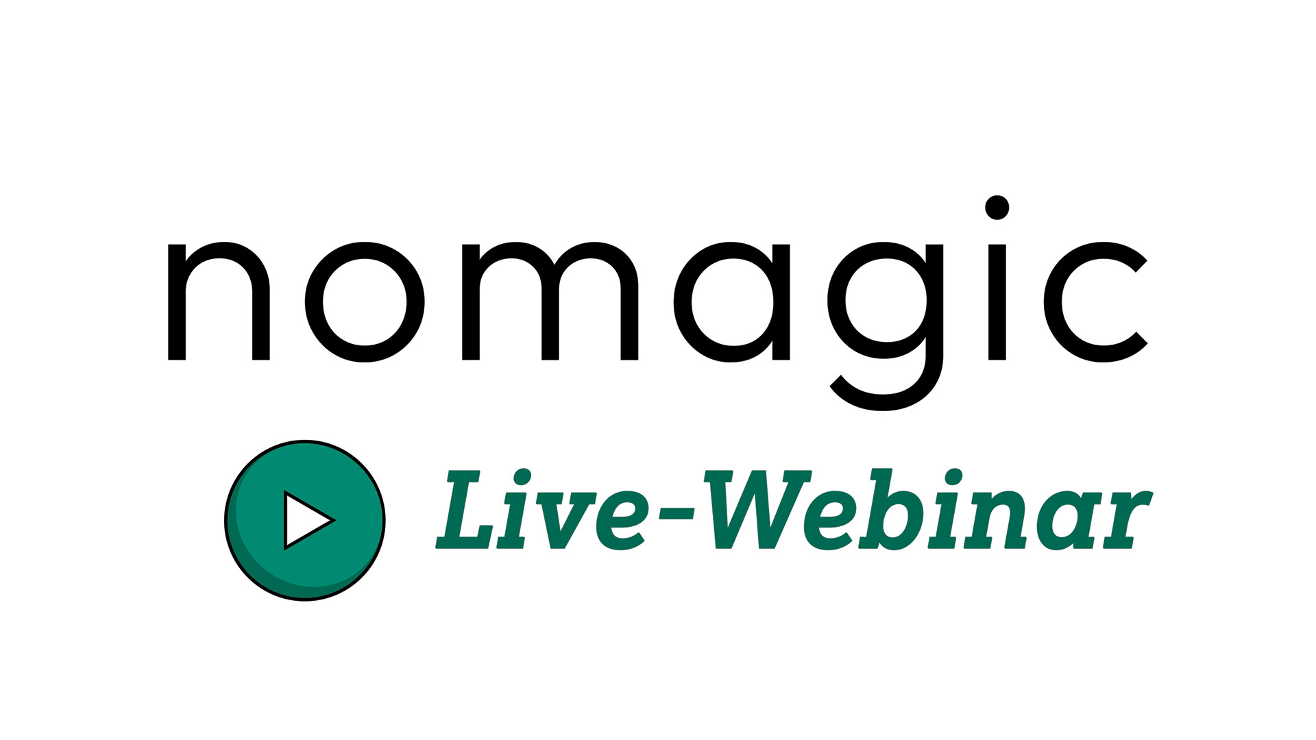 logo nomagic live webinar